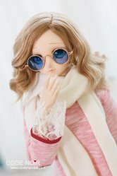 CAC000049 Blue Circular Glasses for SD CAC000049 Blue Circular Glasses for SD