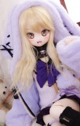 MDD-12 Rabbit Coat (Purple)