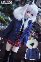 CSD000060 Blue Duffle Coat CSD000060 Blue Duffle Coat